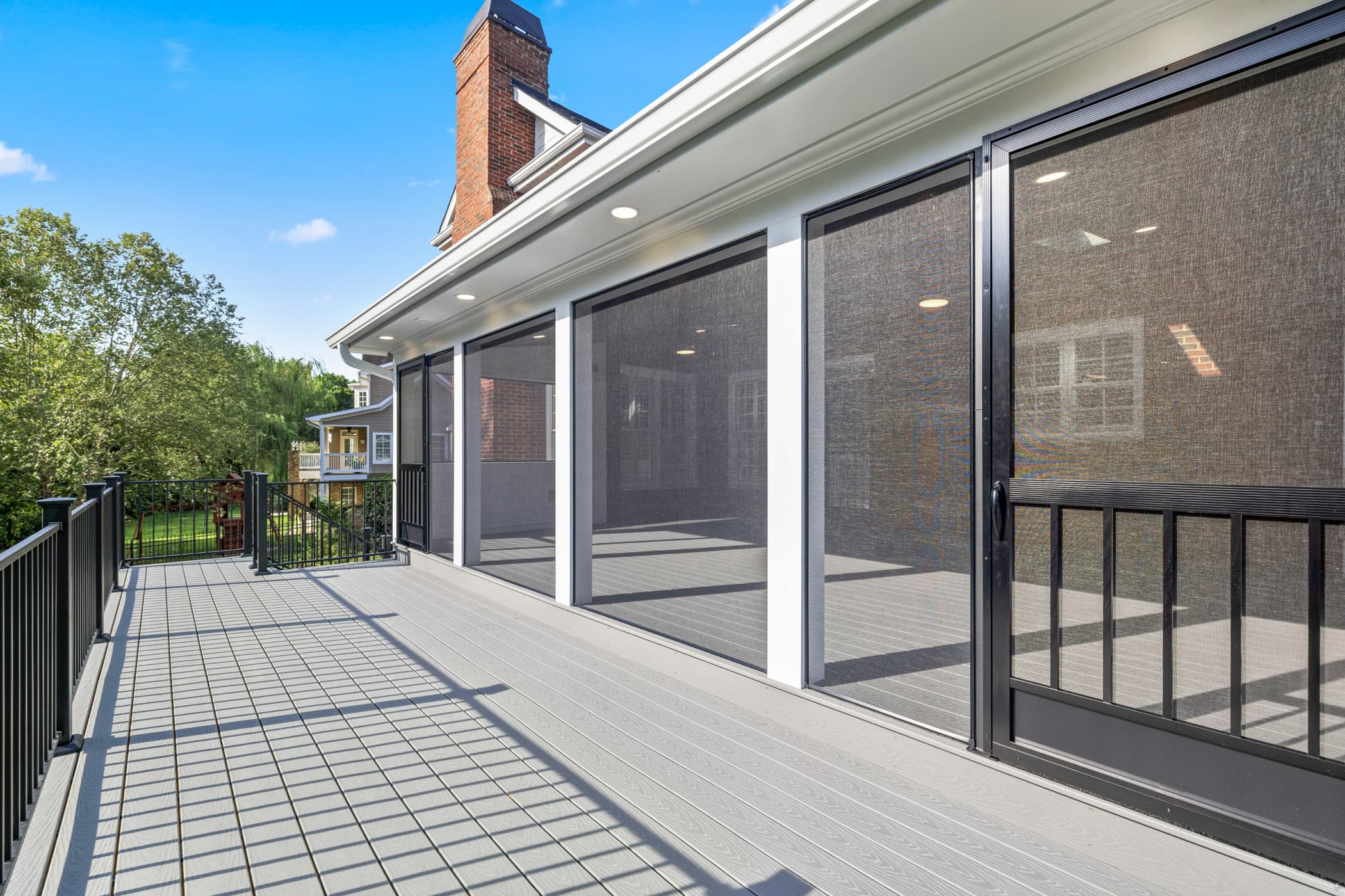 Custom patio construction